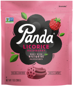 Panda Natural Raspberry Licorice