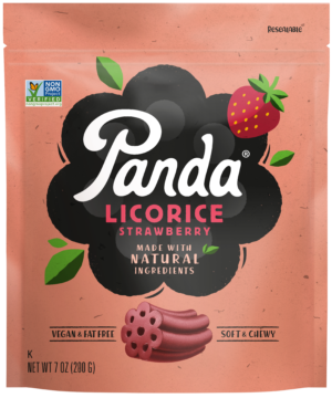 Panda Natural Strawberry Licorice