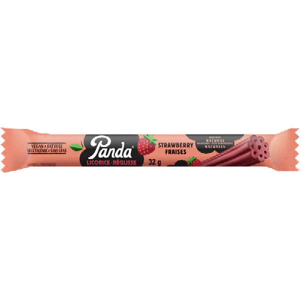 Panda Licorice Strawberry Fraises