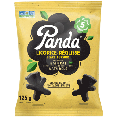 Natural Soft Licorice Bears 125g Panda™ Licorice