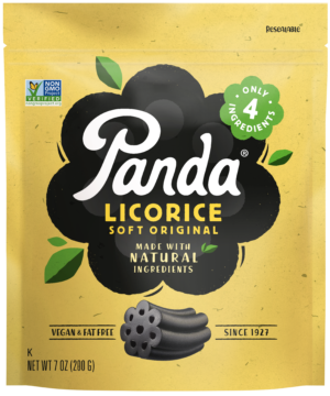 Panda Natural Soft Black Licorice