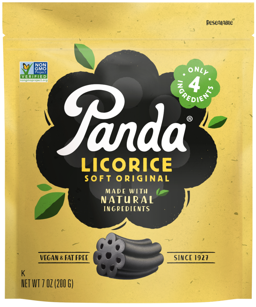 Panda Natural Soft Black Licorice