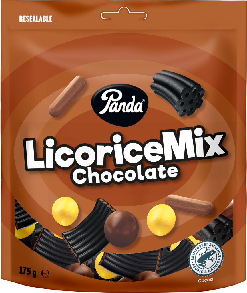 Panda Licorice Mix Chocolate